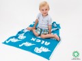 Martello Blanket and pillowcase with the name of baby