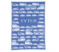 Martello Blanket and pillowcase with the name of baby