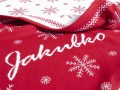 Martello Blanket with winter motive and a name