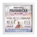 Vianočný darček pre starkú, starú mamu, prababku