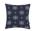 Martello Blue pillowcase with snowflakes