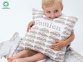 Martello Blanket and pillowcase with the name of baby