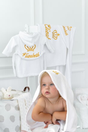 Bavlnený set s menom dieťaťa
