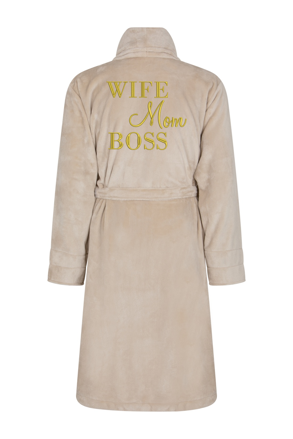 Dámsky župan Wife Mom BOSS 