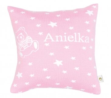 Martello Pink pillowcase with stars